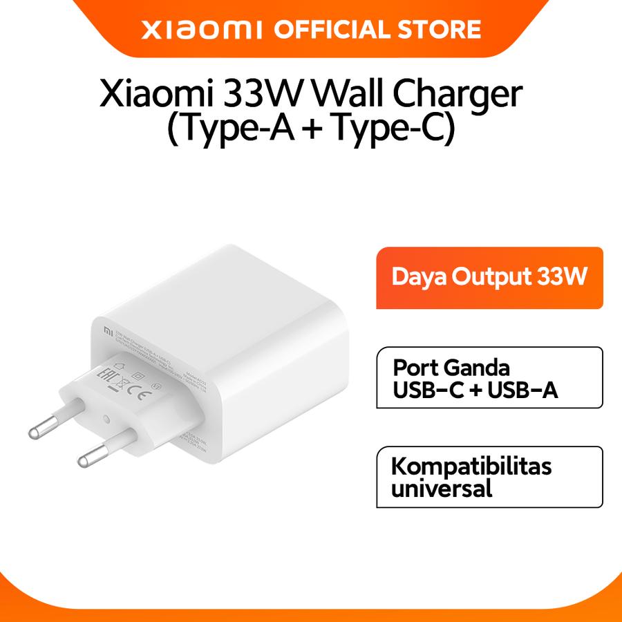 Xiaomi Communication Technology Xiaomi 33W Wall Charger Type-A + Type-C