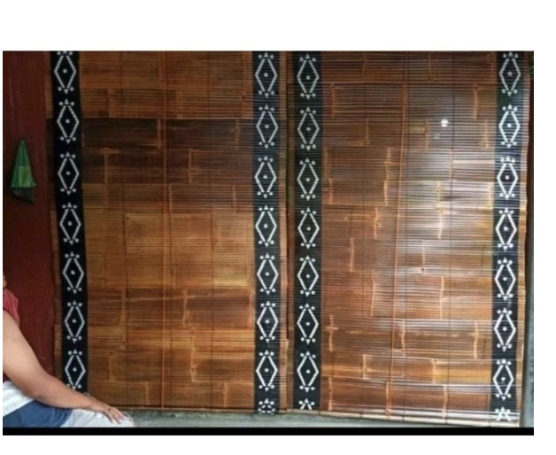  Tirai Bambu Motif Bali 