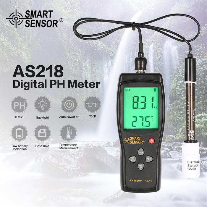  Smart Sensor Digital pH Meter  AS218