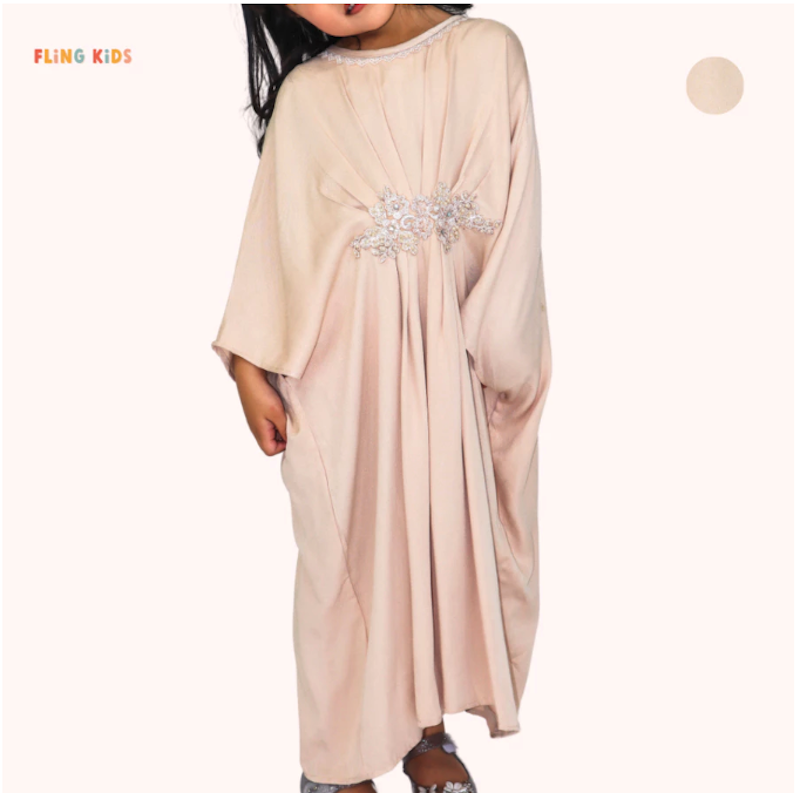 Fling Kids Qalesya Kaftan Anak 4