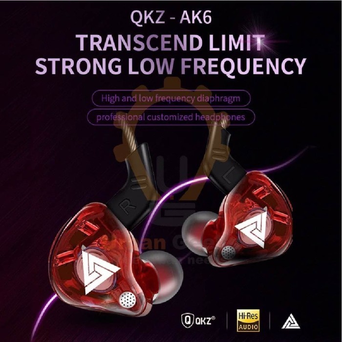 Shenzhen QKZ Electronic QKZ Sport Bass In Ear Monitor AK6 