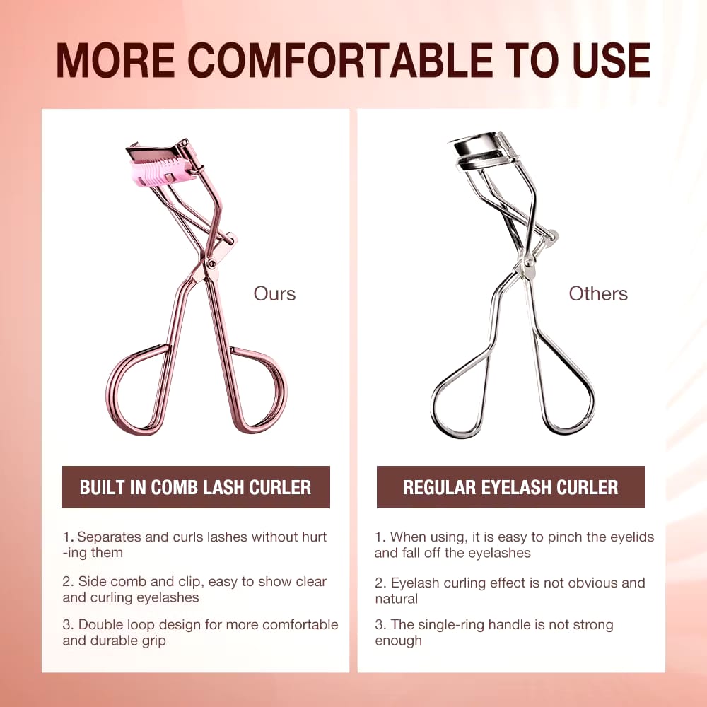 Guangzhou Qiao Qian Cosmetics O.TWO.O Warping Comb Eyelash Curler