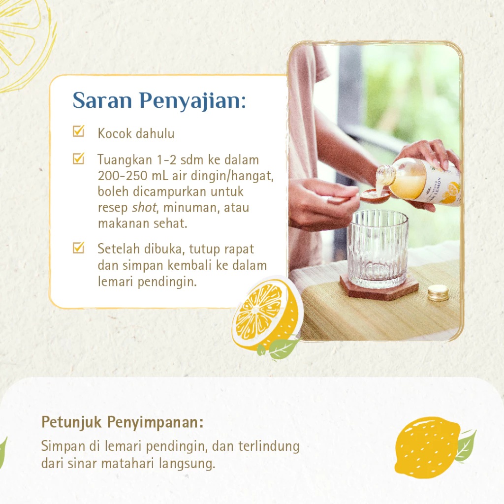 Rahsa Nusantara Cold Pressed Sari Lemon
