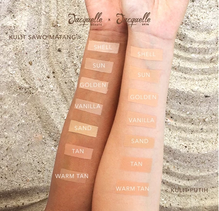 Jelita Anugerah Indonesia Jacquelle Beaute Blur Effect Foundation Golden