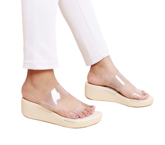 Sabiya Boutique Luna Sandal Wedges Wanita 1
