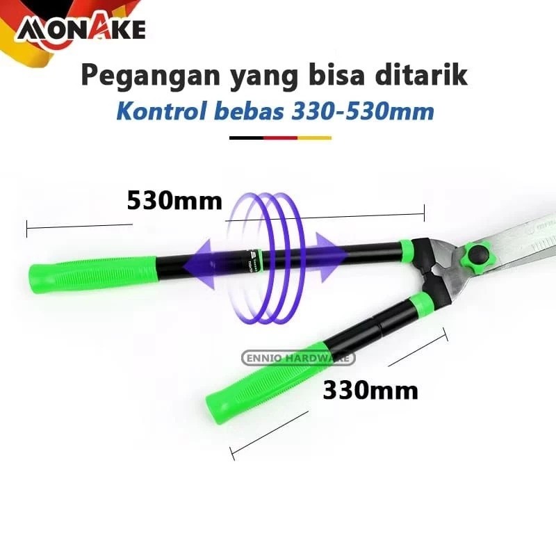  MONAKE Gunting Rumput Baja  MS-J450
