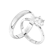 null Nikayla Jewelry Couple Rings Silver 1