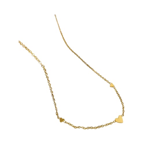 Lula Rose Kalung Rantai Hati Tiga