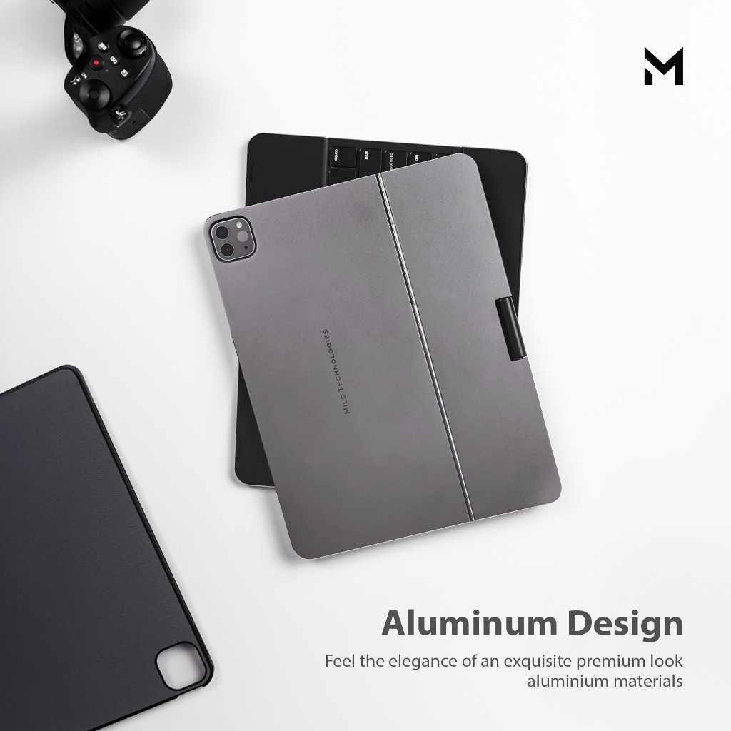 MILS Technologies MILS 360 Floating Magic Keyboard Case iPad Air Pro FKB02