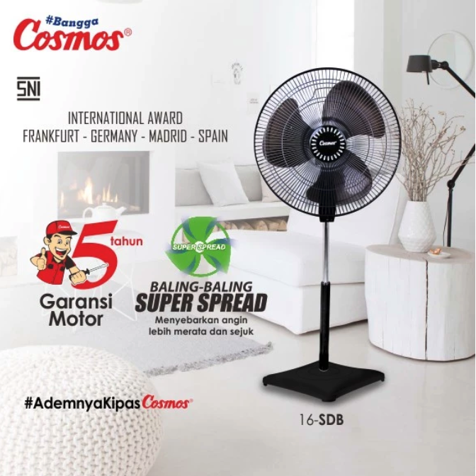 Star Cosmos  Cosmos Kipas Angin Stand Fan  16-SDB
