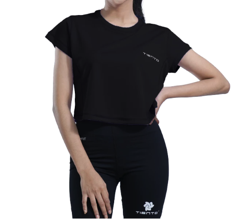 Tiento Dry-Fit Crop Top Basic
