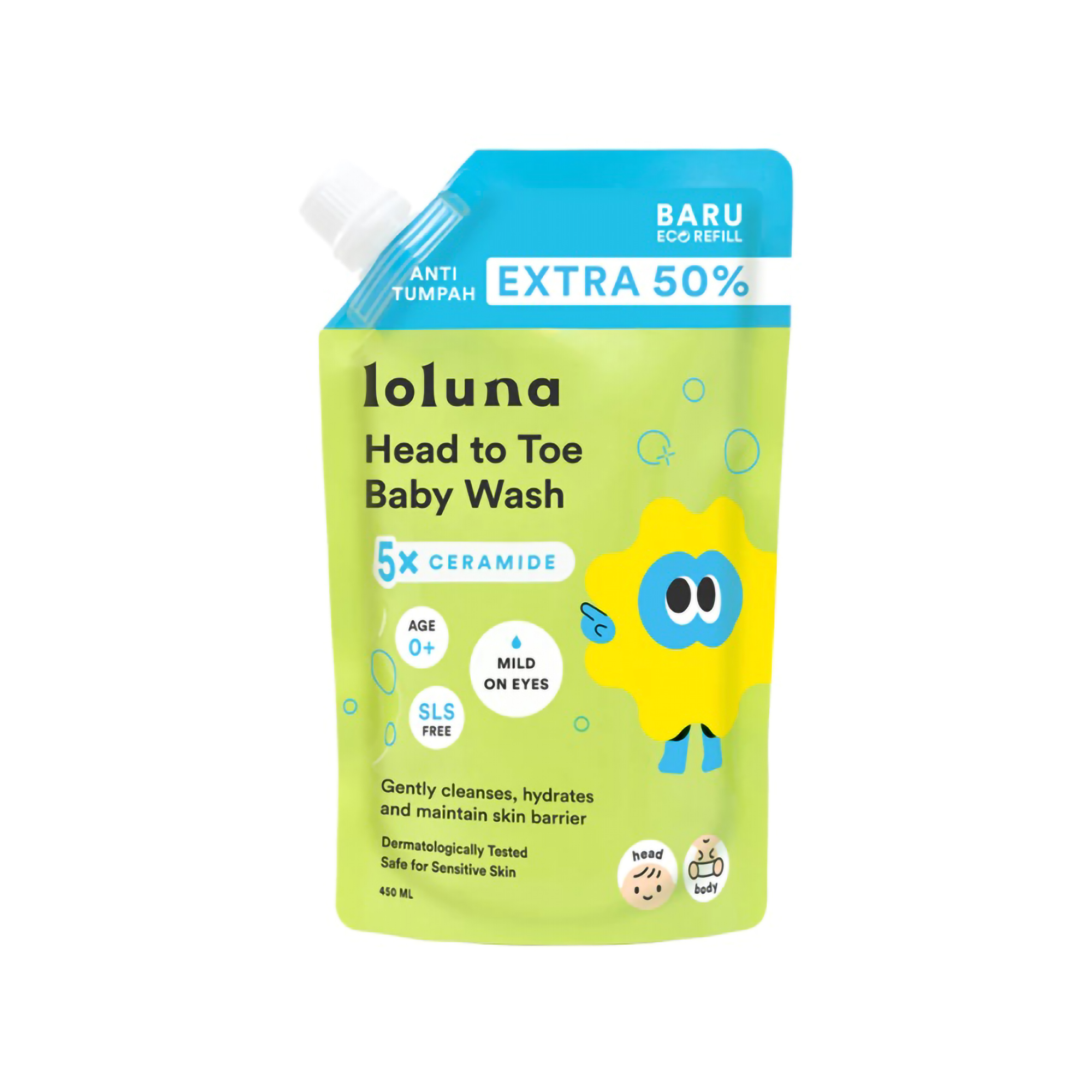 Loluna Head to Toe Wash Refill
