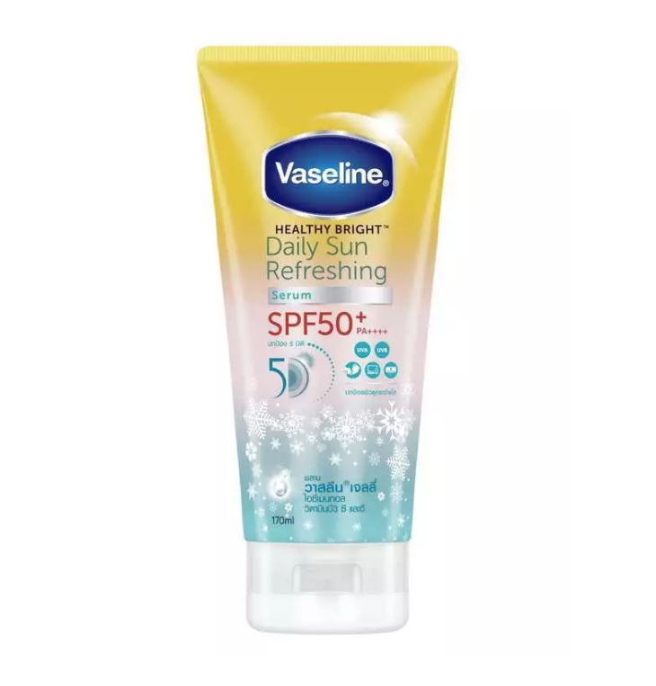 Vaseline® ｜ Healthy Bright Daily Sun Refreshing Serum SPF 50+ PA++++