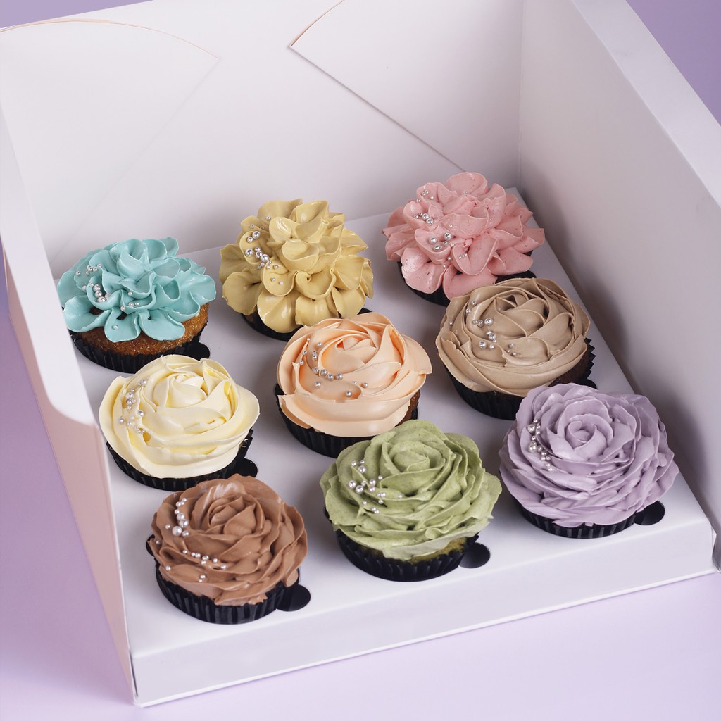Colette Lola Floral Cupcakes Set 2
