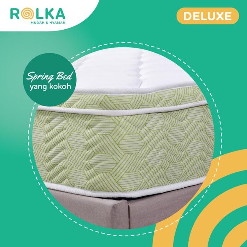 Rolka Deluxe Pocket Springbed In Box Mattress Foam 2