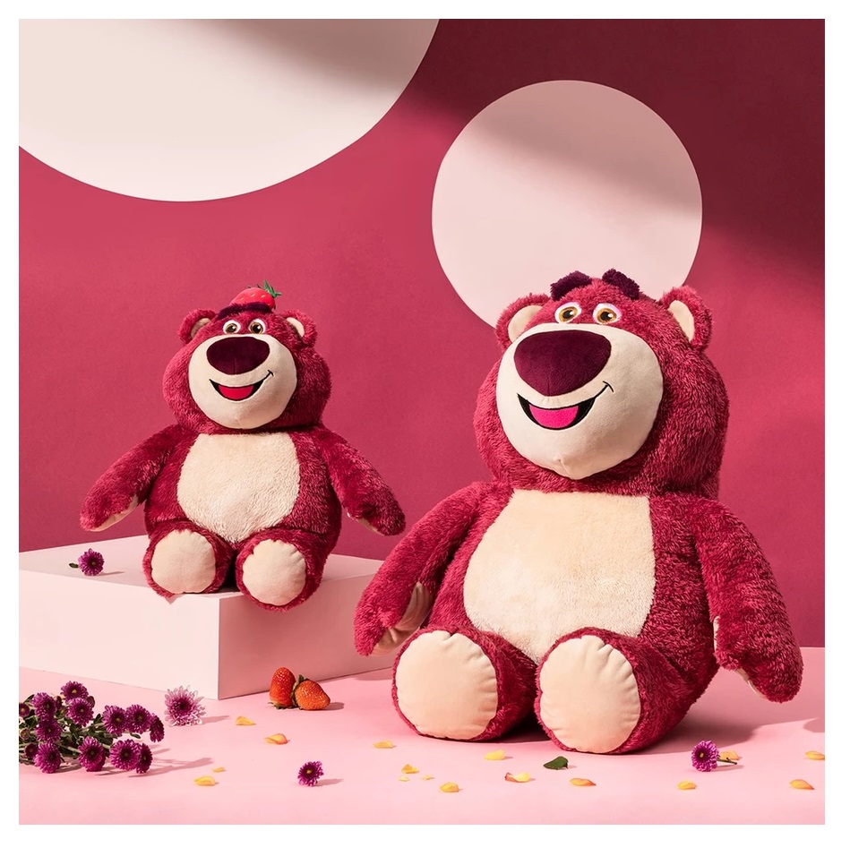 Miniso Toy Story Lotso Bear Strawberry Plush Toy 4