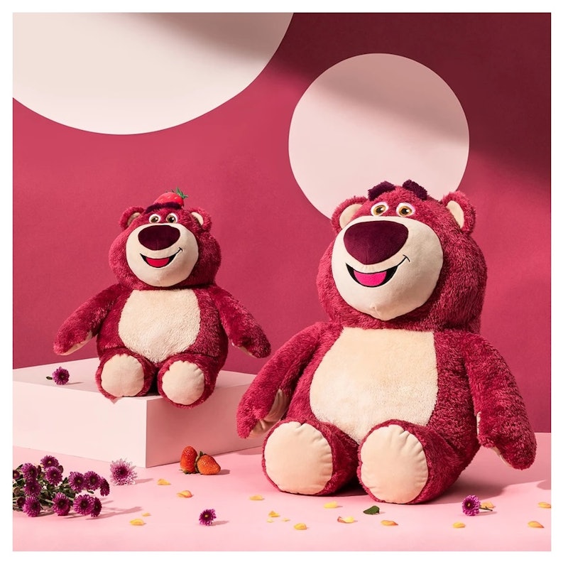 Miniso Toy Story Lotso Bear Strawberry Plush Toy 4