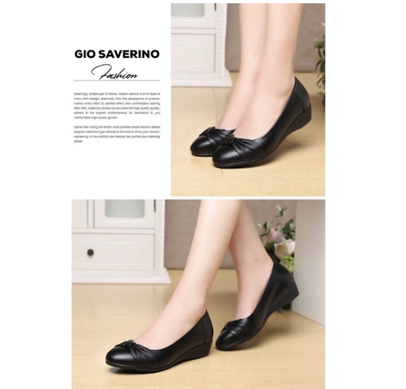 Gio Saverino Sepatu Wedges Wanita Madison 3
