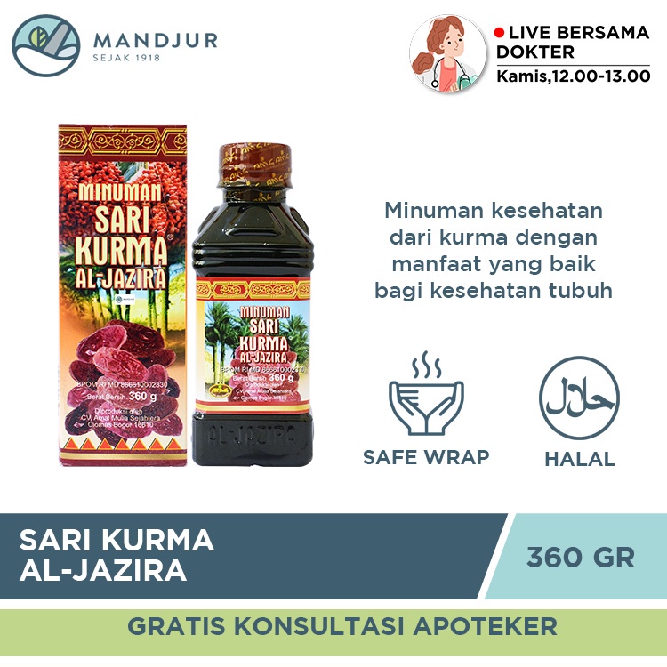 Amal Mulia Sejahtera Minuman Sari Kurma Al Jazira 