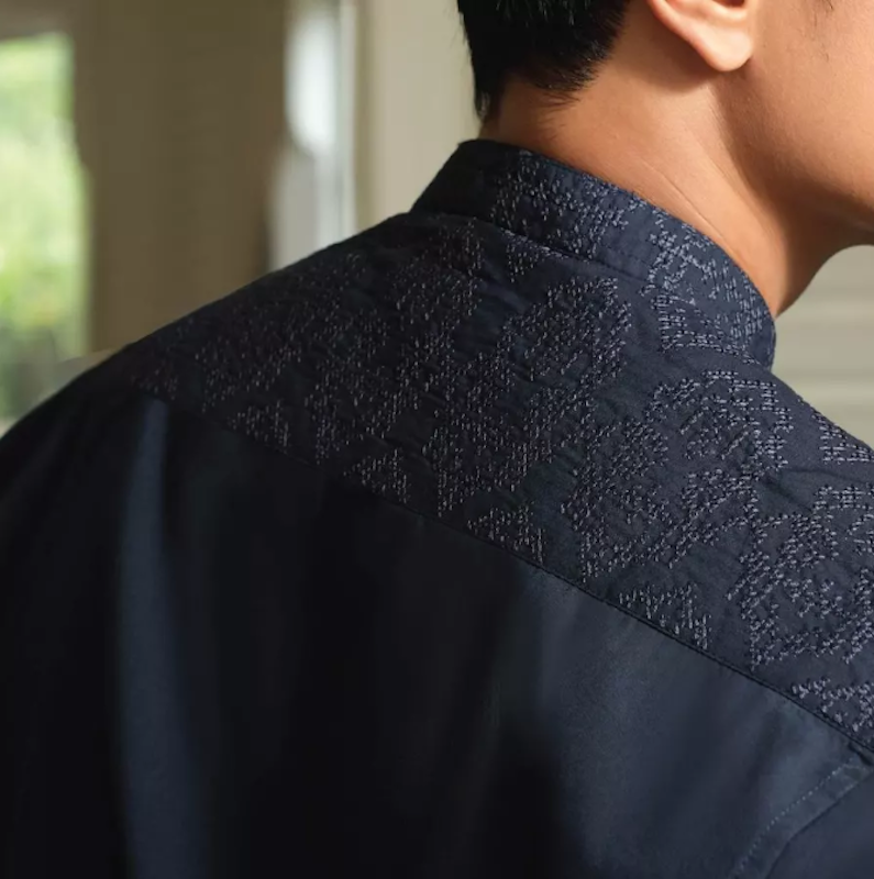 CUTOFF Ashraf Collarless Shirt 3