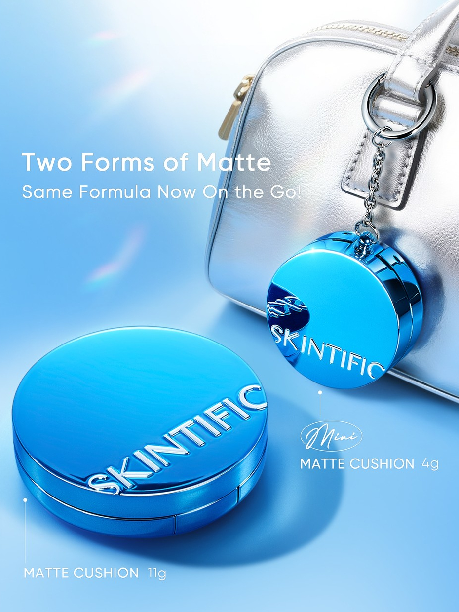 SKINTIFIC Cosmetics SKINTIFIC Perfect Stay Velvet Matte Cushion 05 Sand