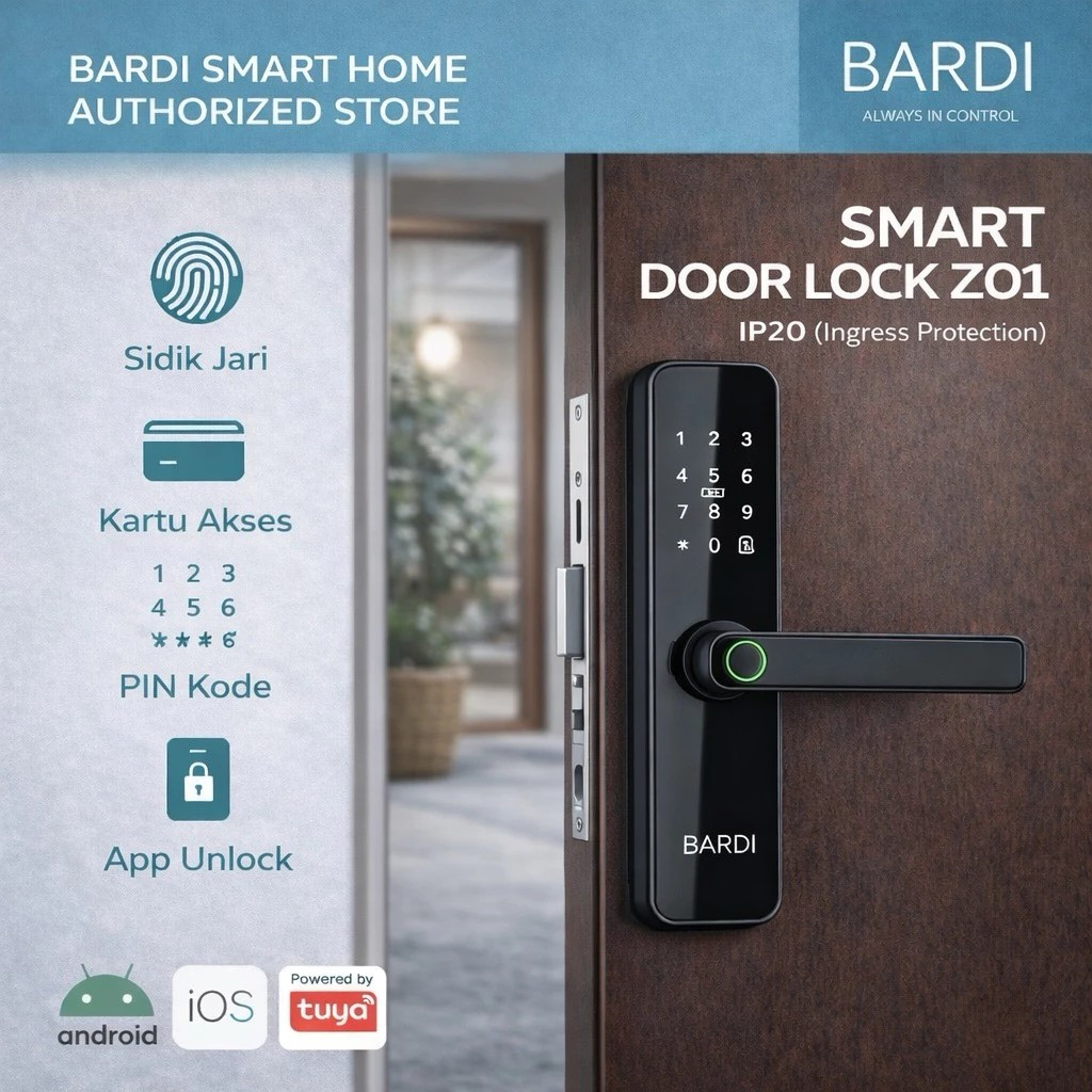 BARDI Door Lock with Handle Z01
