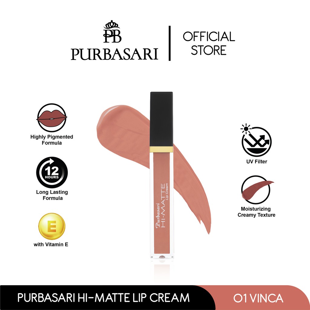 Hi-Matte Lip Cream - 01 Vinca 2