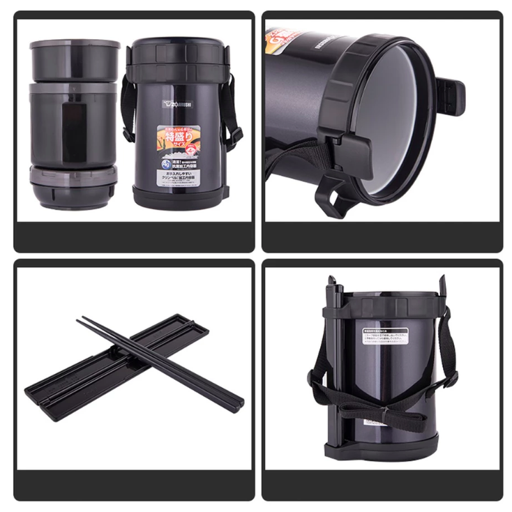 Zojirushi Corporation Zojirushi Termos Makanan Susun 3 SL-XE20 AD