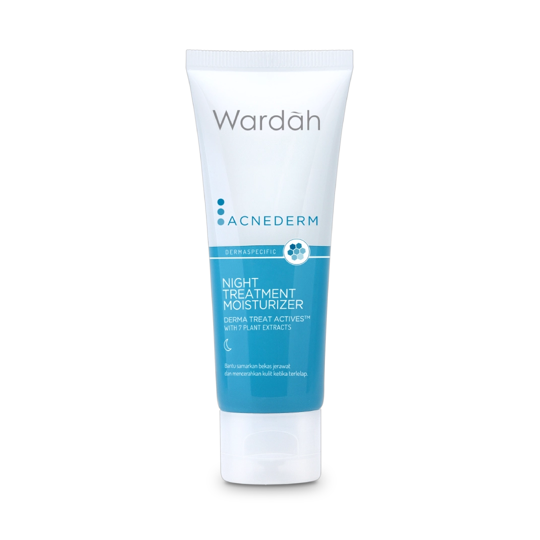 Wardah ｜ Acnederm Night Treatment Moisturizer