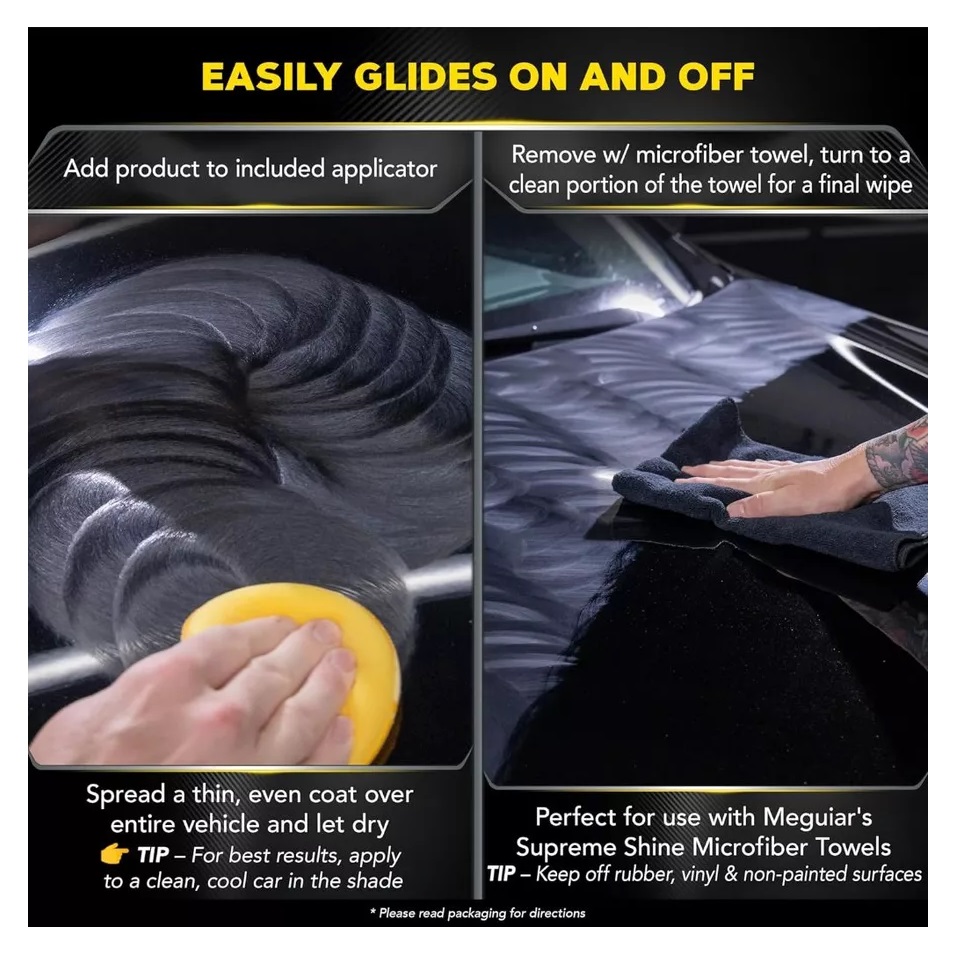 Meguiar's Gold Class Carnauba Plus Paste Car Wax G7014