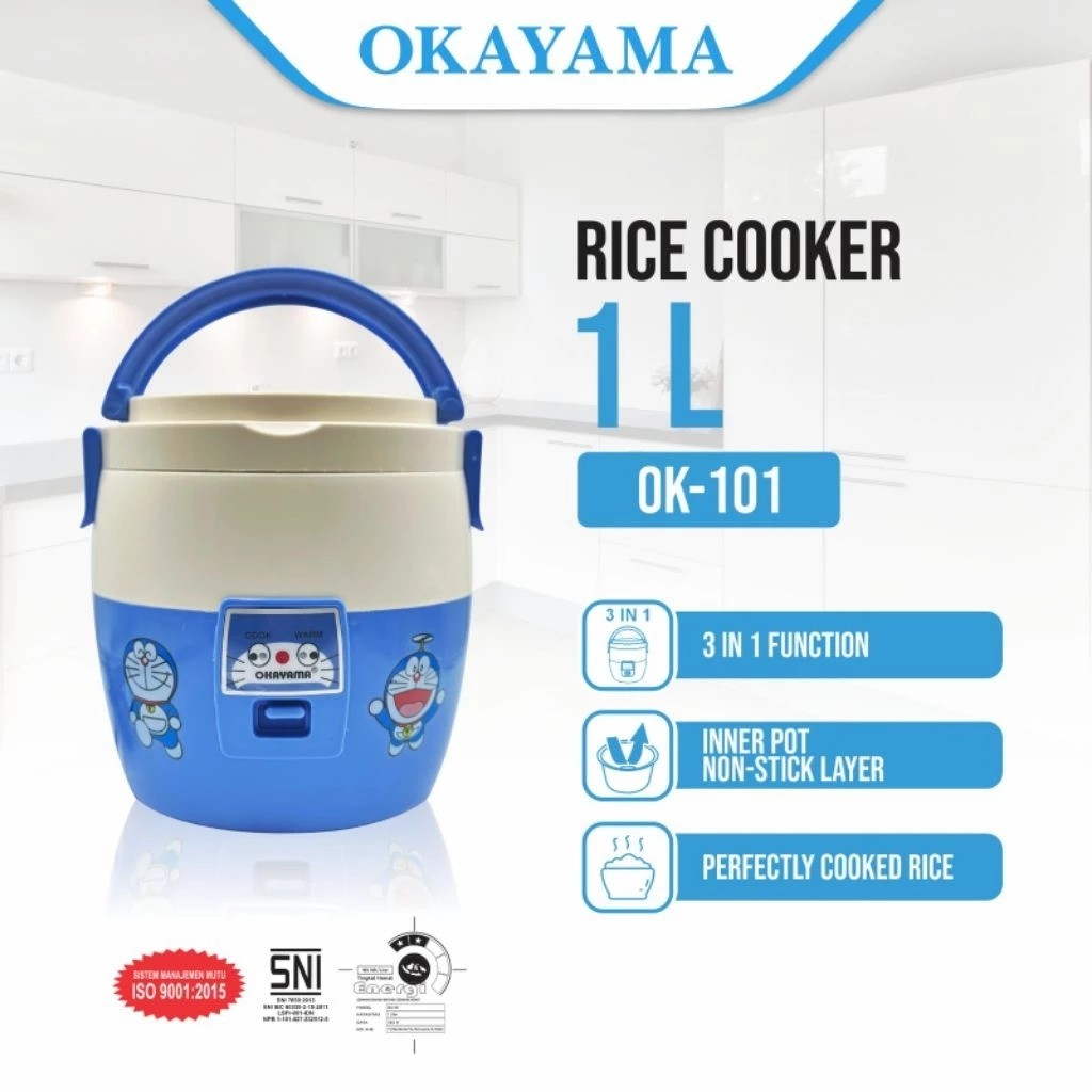 Okayama Rice Cooker 1L 4