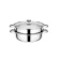 null VISHAL Steamer Stainless 2 Tingkat 1