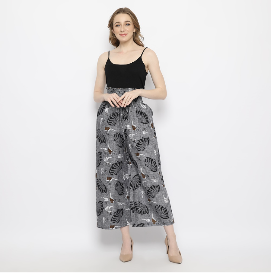 Vanny Shirred Batik Cullote