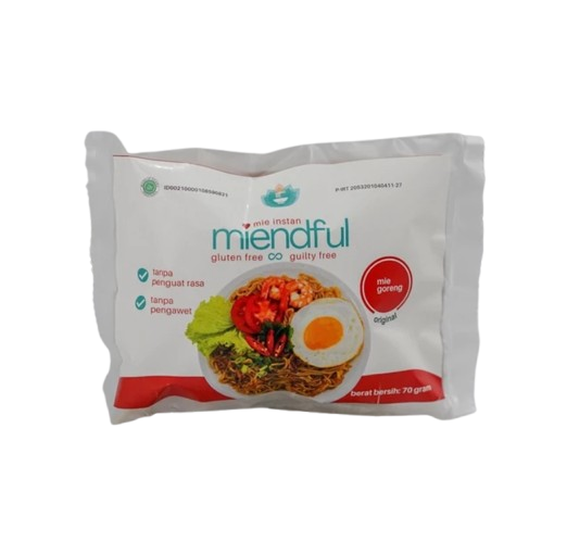 Miendful Mie Instan Gluten Free Rasa Goreng