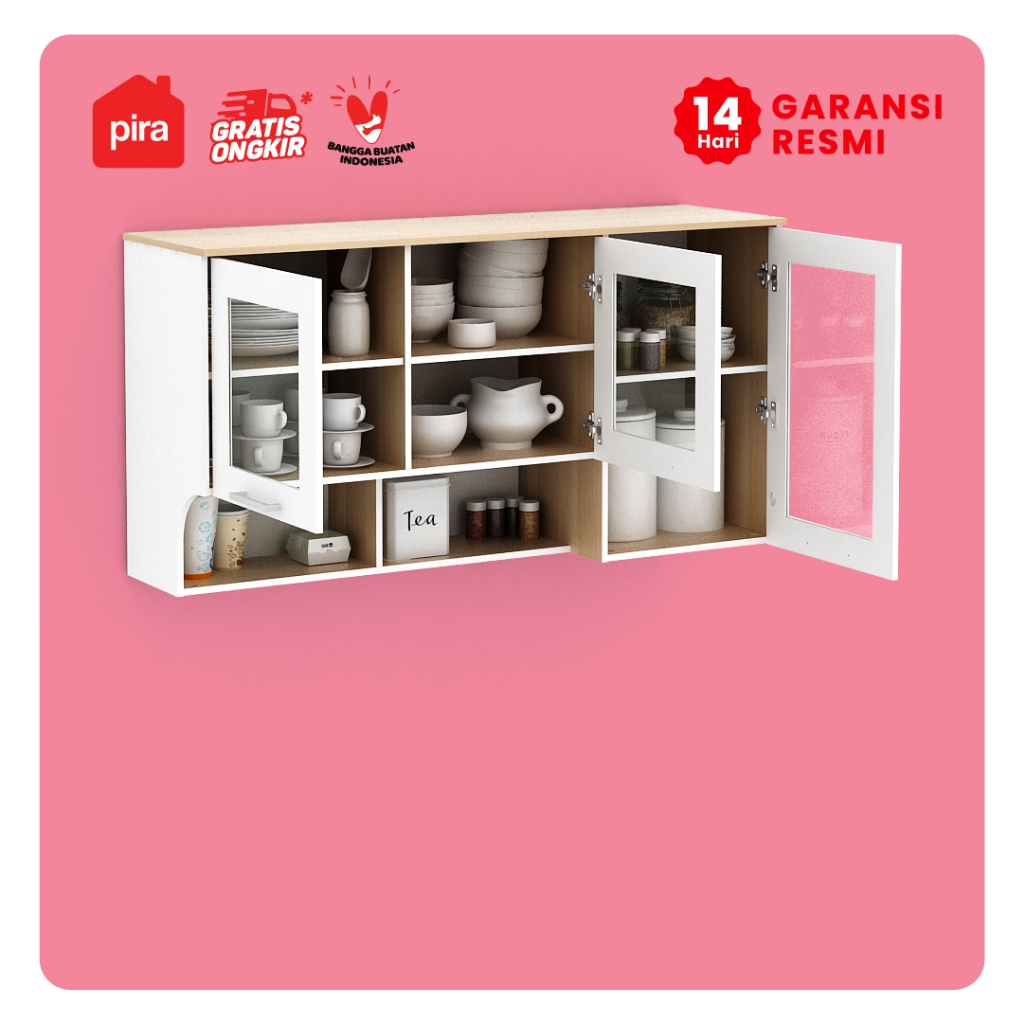 PIRA METROPOLIS OX - ARUNA Rak Gantung Dapur 3