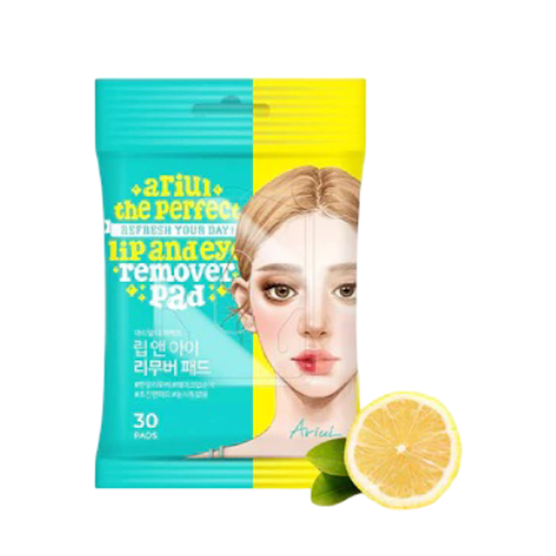 Ariul The Perfect Refresh Your Day! Lip and Eye Remover Pad 1
