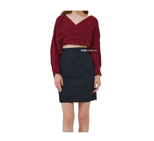 RUBI Knitwear Eloise Crop Sweater