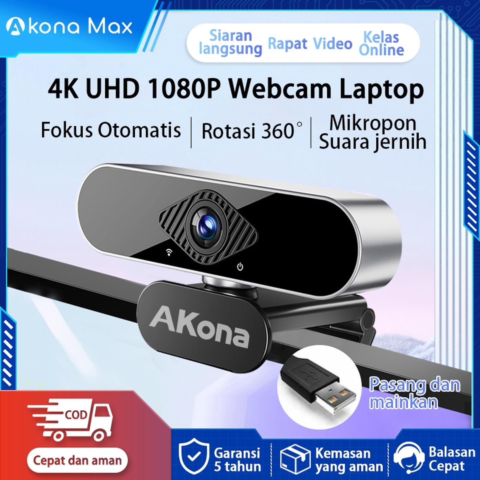  Akona Webcam Laptop PC 4K 1080P Full HD USB