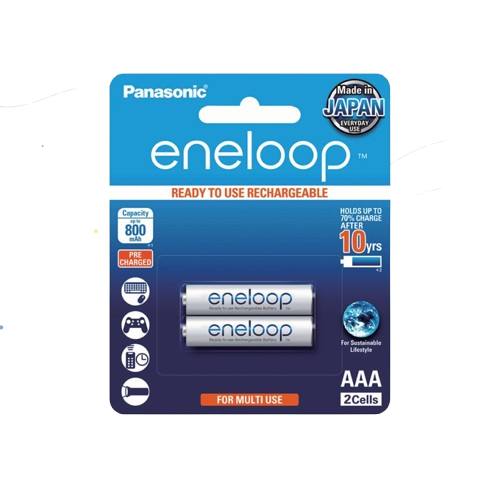 Panasonic ｜ Eneloop AAA ｜ BK-4MCCE2BT2
