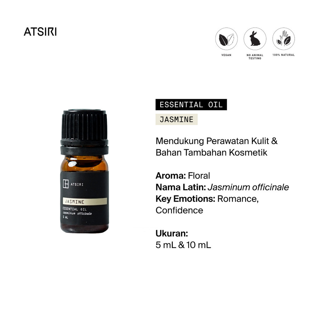 Rumah Atsiri Indonesia Rumah Atsiri Jasmine Essential Oil