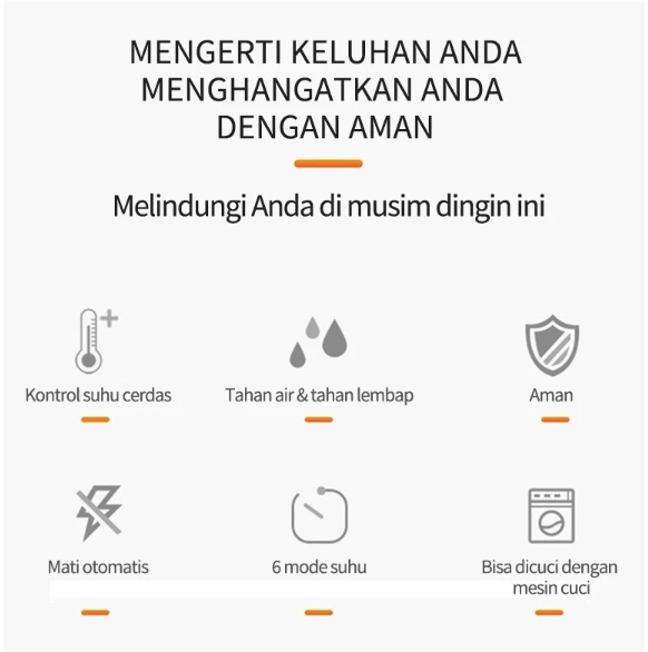 XUTI Health and Life Bantalan Pemanas 