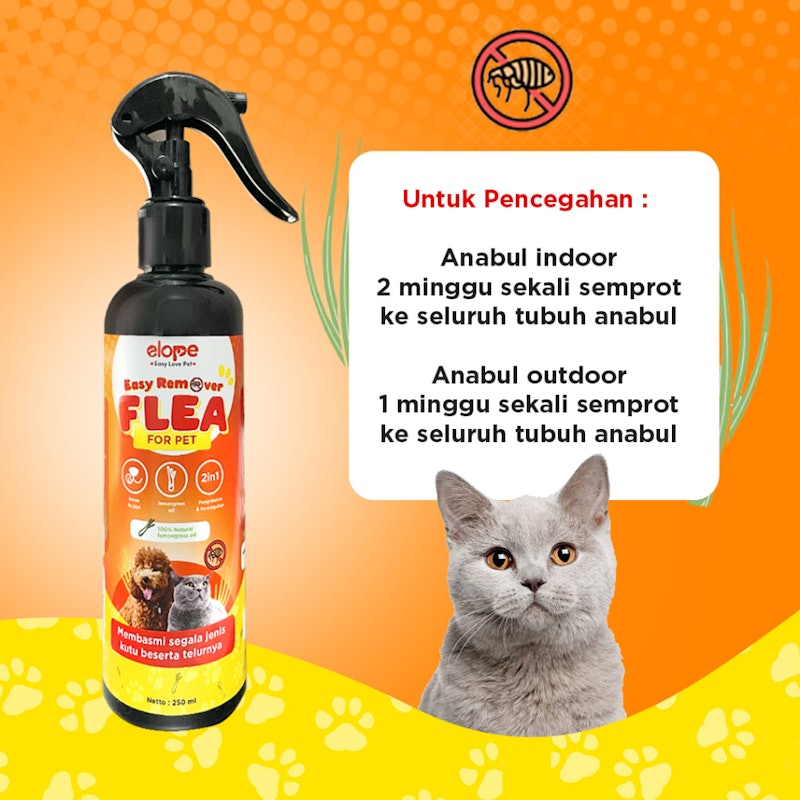 ELOPE Easy Remover Flea for Pets 5