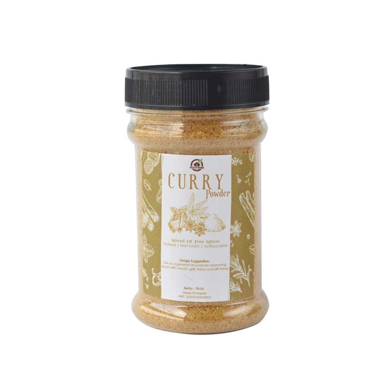 House of Organix Natural Curry Powder (Bubuk Kari)