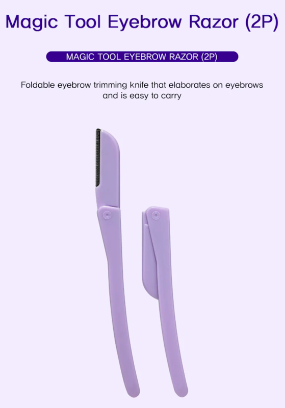 Magic Tool Eyebrow Razor 2P 4
