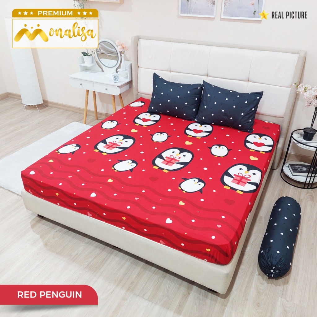 Monalisa Monalisa Waterproof Sprei Motif Karakter