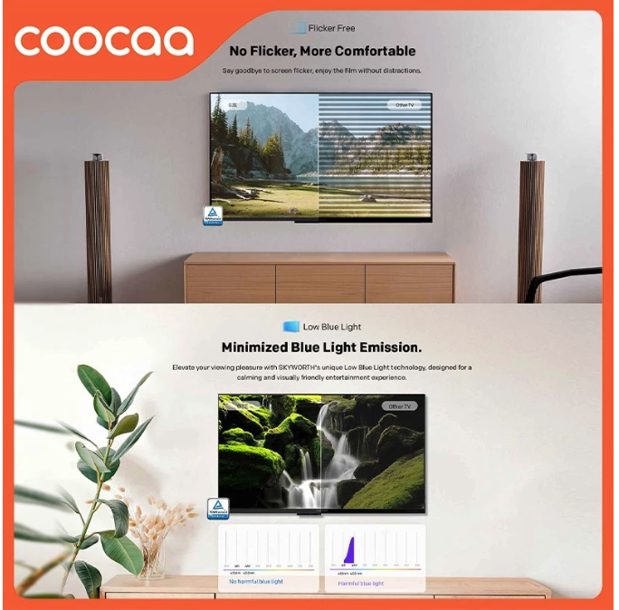 Skyworth Indonesia Coocaa 4K Google TV 50Y65