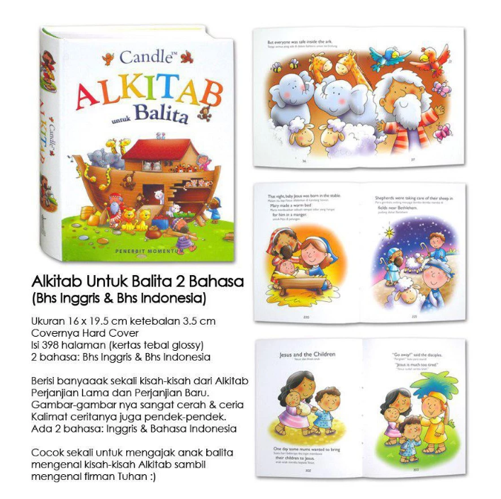 Momentum Candle™ Alkitab Untuk Balita 5