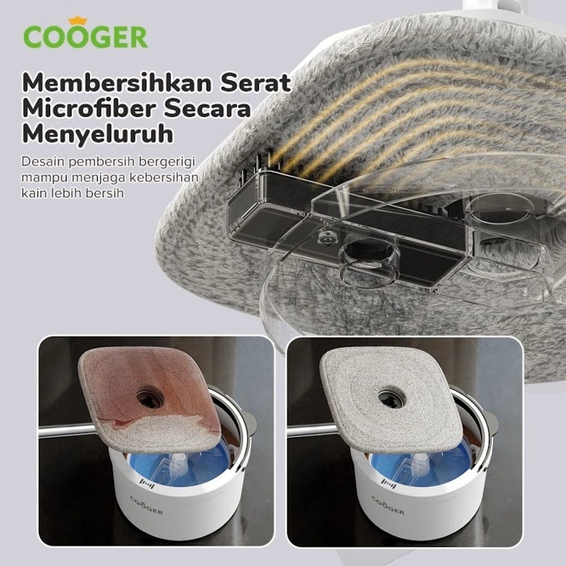 COOGER Panda Spin Mop 2.5 L 4