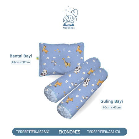 Miabebo Bantal Guling Bayi Set 3 2