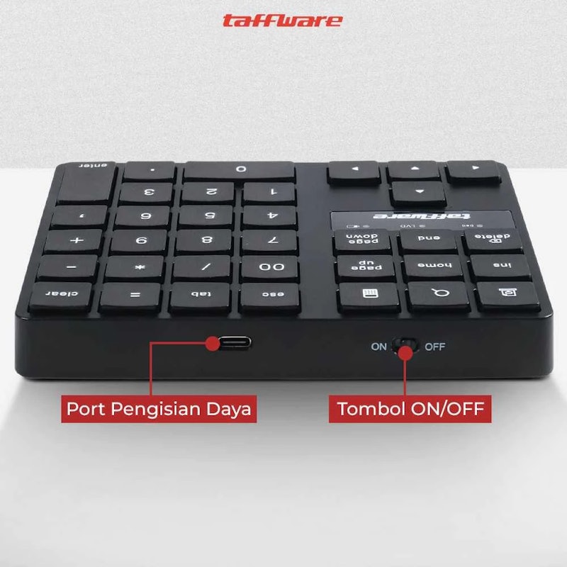 Taffware Keypad Numerik Wireless 3